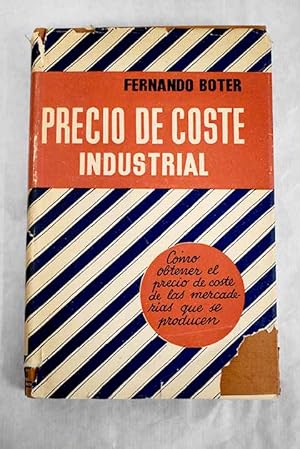 Seller image for Precio de coste industrial for sale by Alcan Libros