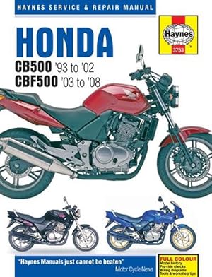 Seller image for Honda CB500 & CBF500 (93 - 08) (Paperback) for sale by Grand Eagle Retail