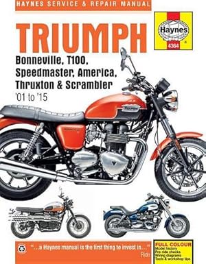 Immagine del venditore per Triumph Bonneville, T100, Speedmaster, America, Thruxton & Scrambler (01 - 15) venduto da AHA-BUCH GmbH