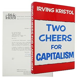 Immagine del venditore per Two Cheers for Capitalism [Association Copy with Inscription and Laid-in Letter to William Safire] venduto da Respublica Books LLC