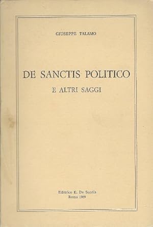 Immagine del venditore per De Sanctis Politico E Altri Saggi venduto da DRBOOKS