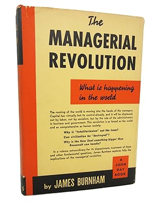 Seller image for The Managerial Revolution: What is Happening in the World for sale by Respublica Books LLC
