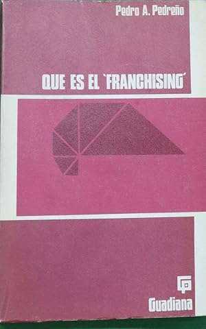 Imagen del vendedor de Qu es el "franchising"? a la venta por Librera Alonso Quijano