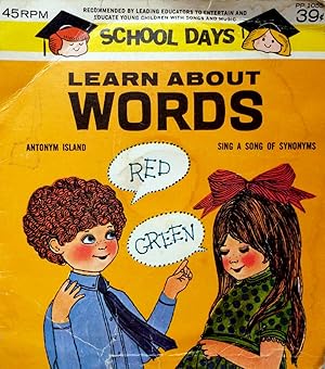 Bild des Verkufers fr Learn About Words (School Days) [7" 45 rpm Vinyl Single] zum Verkauf von Kayleighbug Books, IOBA