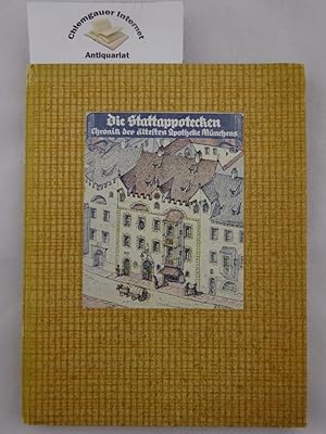 Image du vendeur pour Mnchens lteste Apotheke : Geschichte der Schtzenapotheke von den Anfngen bis zur Jetztzeit ; Die Stadtapotheken. mis en vente par Chiemgauer Internet Antiquariat GbR