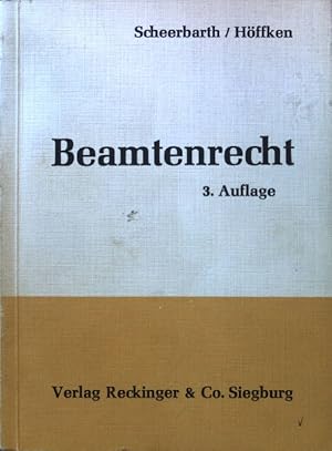 Immagine del venditore per Beamtenrecht. venduto da books4less (Versandantiquariat Petra Gros GmbH & Co. KG)