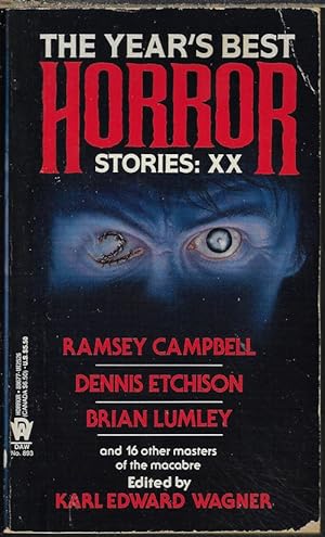 Imagen del vendedor de THE YEAR'S BEST HORROR STORIES: XX a la venta por Books from the Crypt