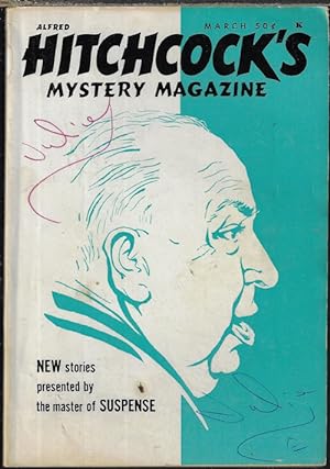 Image du vendeur pour ALFRED HITCHCOCK Mystery Magazine: March, Mar. 1967 mis en vente par Books from the Crypt