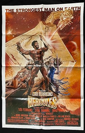 Hercules One Sheet Poster Lou Ferrigno 1983