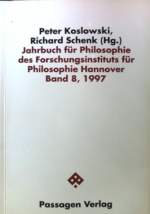 Bild des Verkufers fr Zivilgesellschaft in einem postmodernen Zeitalter. - in: Jahrbuch fr Philosophie des Forschungsinstituts fr Philosophie Hannover, Band 8; zum Verkauf von books4less (Versandantiquariat Petra Gros GmbH & Co. KG)