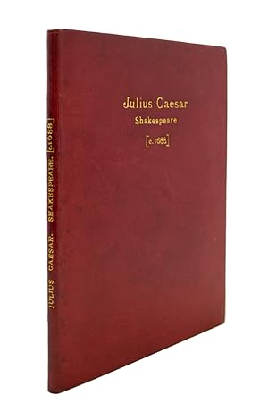 Seller image for Julius Caesar A Tragedy. As It Is Now Acted at the Theatre Royal. for sale by Heritage Book Shop, ABAA