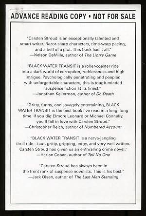 Imagen del vendedor de Black Water Transit a la venta por Between the Covers-Rare Books, Inc. ABAA