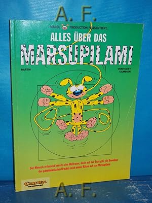 Seller image for Alles ber das Marsupilami. Red.: Jean-Luc Cambier und Erik Verhoest. Ill.: Adam . [Aus dem Franz. von Peter Mller] / Carlsen-Comics for sale by Antiquarische Fundgrube e.U.