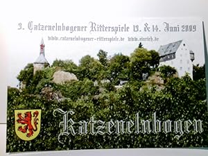 Katzenelbogen. 3. Ritterspiele 13. & 14. Juni 2009. Ansichtskarte / Postkarte farbig, unliniert u...