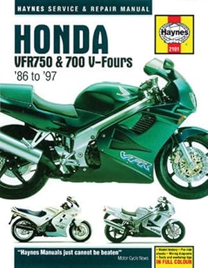 Seller image for Haynes Honda VFR750 & 700 V-Fours '86 to '97 Service and Repair Manual for sale by GreatBookPrices