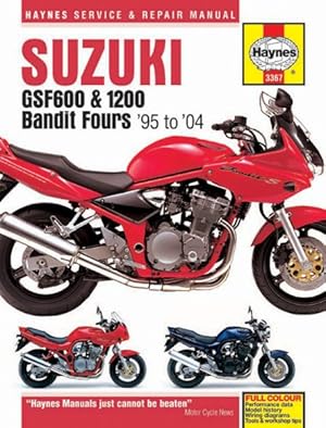 Image du vendeur pour Haynes Suzuki GSF600, 650 & 1200 Bandit Fours '95 to '06 Service and Repair Manual mis en vente par GreatBookPrices