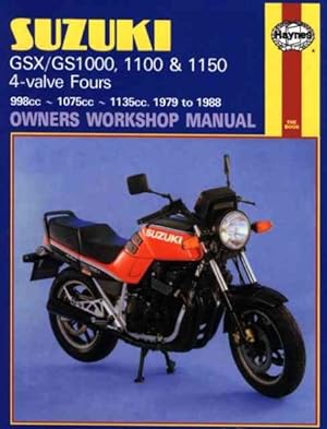 Seller image for Suzuki Gsx/gs1000, 1100 & 1150 4-valve Fours Owners Workshop Manual, No. M737 : 1979-1988 for sale by GreatBookPrices