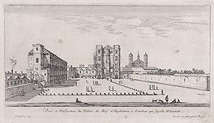 "Veue et Perspective du Palais du Roy d'Angleterre a Londres qui s'apelle Whitehall" - Palace of ...