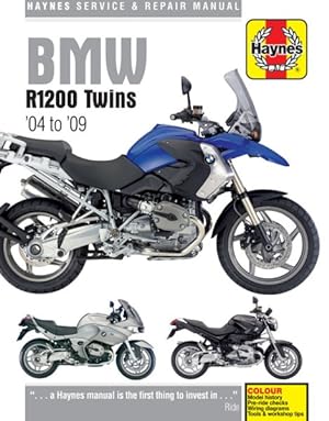 Image du vendeur pour Haynes BMW R1200 Twins Service and Repair Manual : R1200 GS. 1170cc. 2004 to 2009, R1200 GS Adventure. 1170cc. 2006 to 2009, R1200 ST. 1170cc. 2005 to 2007, R1200 RT. 1170cc. 2005 to 2009, R1200 S. 1170cc. 2006 to 2008, R1200 R. 1170cc. 2007 to 2009 mis en vente par GreatBookPrices