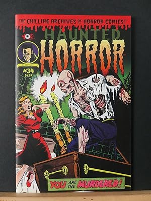 Image du vendeur pour Haunted Horror #34 mis en vente par Tree Frog Fine Books and Graphic Arts