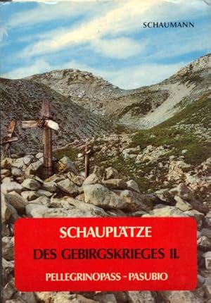 Schauplätze des Gebirgskrieges II. Pellegrinopass - Pasubio.