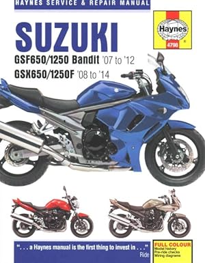 Immagine del venditore per Suzuki Gsf650/1250 Bandit,gsx650f, '07-'14 Haynes Repair Manual venduto da GreatBookPricesUK
