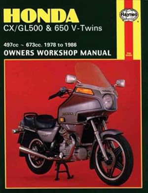 Imagen del vendedor de Honda Cx/Gl500 and 650 - V-twins : 497cc-673cc., 1978 to 1986 a la venta por GreatBookPricesUK