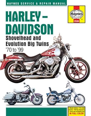 Seller image for Haynes Harley-Davidson Shovelhead and Evolution Big Twins '70 to '99 Service and Repair Manual for sale by GreatBookPrices