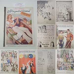 Fliegende Blätter 88. Jahrgang 28. Juli 1932. Reise-Nummer / Sammelband mit 5 Heften (Nr. 4539, 4...