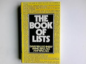 Imagen del vendedor de Book of Lists: v. 1 a la venta por Antiquariat Buchhandel Daniel Viertel