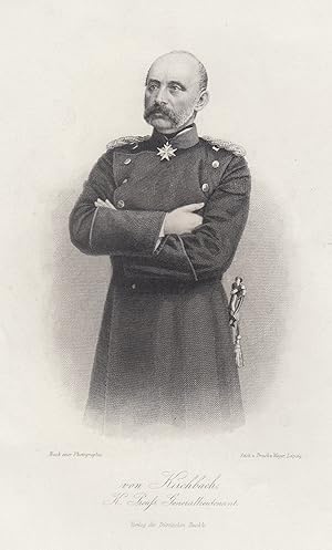 Bild des Verkufers fr (Neumarkt 23. 05. 1809 - 06. 10. 1887 Niesky, Oberlausitz). General der Infanterie. Kniestck,. zum Verkauf von Antiquariat Clemens Paulusch GmbH