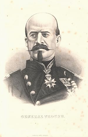 Bild des Verkufers fr Louis Jules Trochu (auf Belle-le 12. 05. 1815 - 07. 10. 1896 Tours). Franzsischer General whrend der ersten Wochen der Belagerung von Paris (1870-1871). Brustbild,. zum Verkauf von Antiquariat Clemens Paulusch GmbH