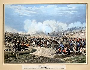 Schlacht bei Arcis-sur-Aube den 20. März 1814, "Glänzender Angriff des Regimentes E. H. Joseph Hu...