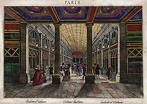 Teilansicht, Palais Royale, "Galerie d'Orleans.".