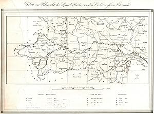 Bild des Verkufers fr Kupferstich- Karte, v. C. Stein, "No. 27 Blatt zur bersicht der Special-Karte von dem Erzherzogthum sterreich.". zum Verkauf von Antiquariat Clemens Paulusch GmbH