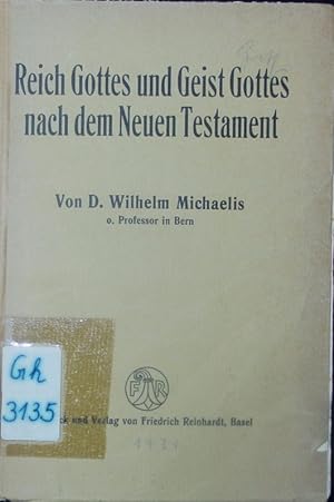 Bild des Verkufers fr Reich Gottes und Geist Gottes nach dem Neuen Testament. zum Verkauf von Antiquariat Bookfarm