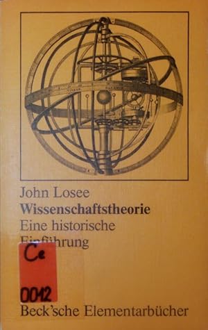 Seller image for Wissenschaftstheorie. Eine historische Einfhrung. for sale by Antiquariat Bookfarm