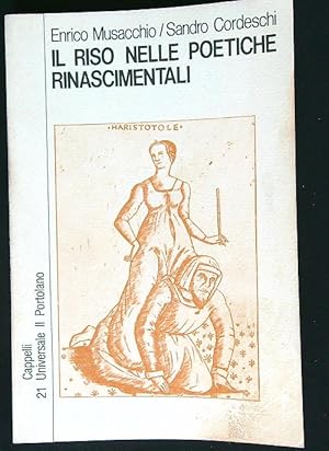 Seller image for Il riso nelle poetiche rinascimentali for sale by Librodifaccia