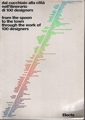 Dal cucchiaio alla città nell'itinerario di 100 designer