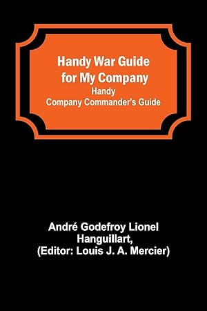 Seller image for Handy War Guide for My Company for sale by moluna