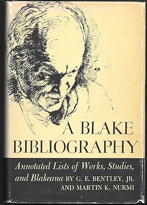 Immagine del venditore per A BLAKE BIBLIOGRAPHY Annotated Lists of Works, Studies, and Blakeana. venduto da Bookseller, Inc.