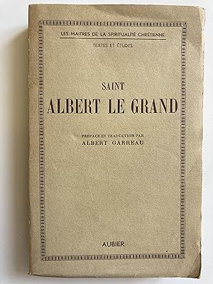 Textes et études. Trad. Albert Garreau.