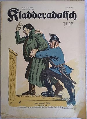 Imagen del vendedor de Kladderadatsch, 14. Juli 1929. (82. Jahrang, Nr.28) a la venta por Versandantiquariat Karin Dykes