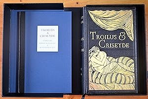 Seller image for Troilus and Criseyde : by Geoffrey Chaucer ; edited by Arundell del Re ; with wood engravings by Eric Gill ; printed and published at the Golden Cockerel Press at Waltham Saint Lawrence in Berkshire England A.D. MCMXXVII. for sale by BiblioFile