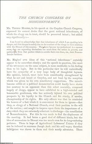 Imagen del vendedor de The Church Congress on Nonconformity. An original article from the Nineteenth Century Magazine, 1877. a la venta por Cosmo Books