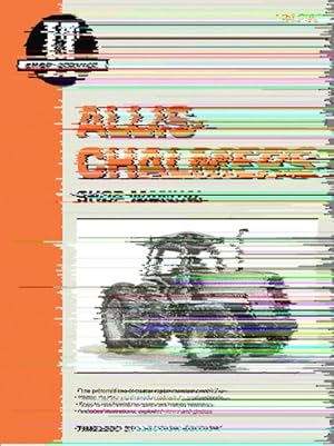 Imagen del vendedor de Allis Chalmers, Models 8010, 8030, 8050, 8070 a la venta por GreatBookPrices