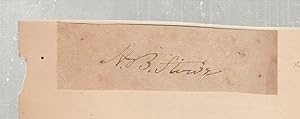 Ink signature "H.B. Stowe"