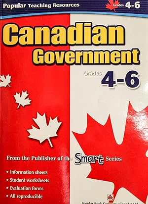 Seller image for Canadian Government: Grade 4-6 (Popular Teaching Resources) for sale by Mad Hatter Bookstore