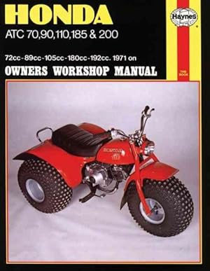 Immagine del venditore per Honda Atc 70, 90, 110, 185 and 200 Manual venduto da GreatBookPricesUK