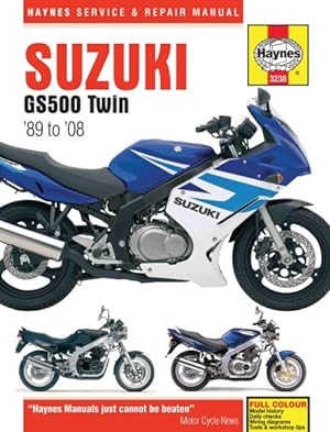 Image du vendeur pour Haynes Suzuki GS500 Twin 1989-2008 Service and Repair Manual mis en vente par GreatBookPrices